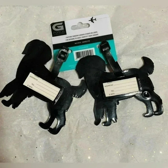 NEW  FRENCH DOG G FORCE LUGGAGE TAG - Picture 3 of 4